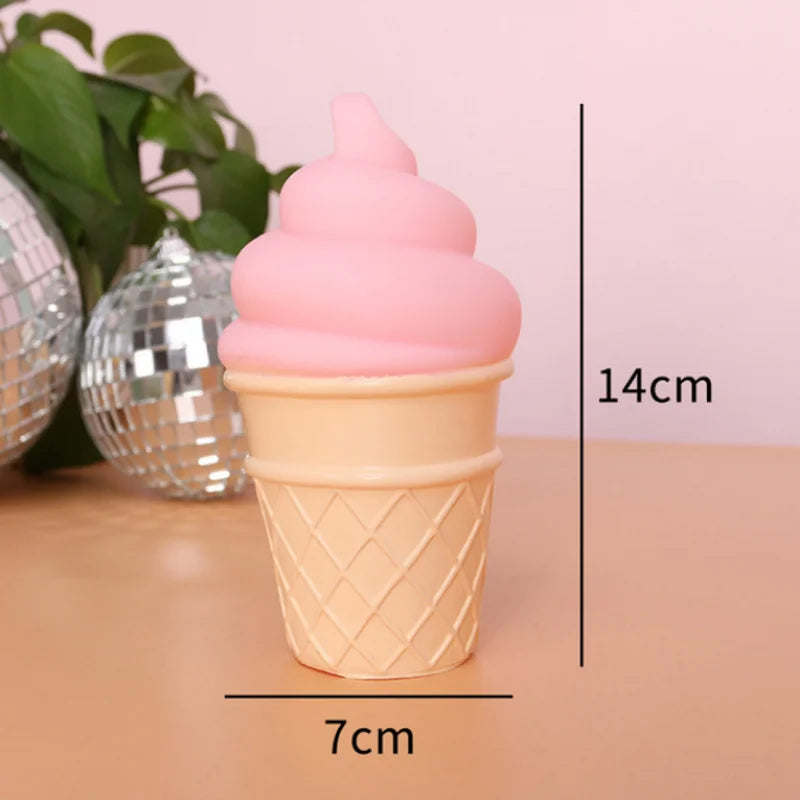 Multivariant Cloud Ice Cream Moon Decorative Lights for Children-14